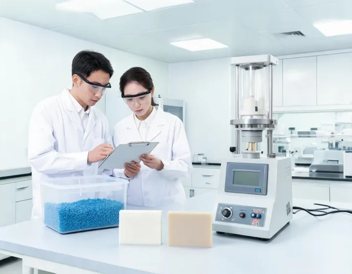 Polymer pellets and molded samples