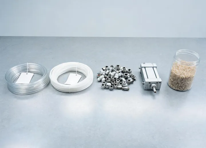 Pneumatic parts and sample kit